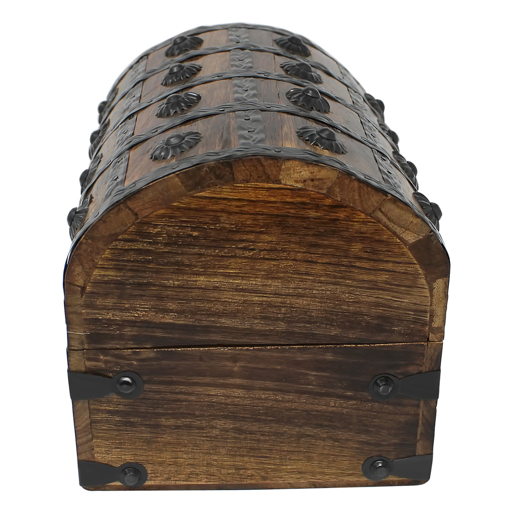 Pirate Treasure Chest with Lock and Skeleton Key - Small – Nautical Cove