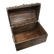 Pirate Treasure Chest with Lock and Skeleton Key - X-Large