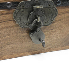Pirate Treasure Chest with Mini Jewelry Lock and Keys