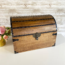 Pirate Treasure Chest with Mini Jewelry Lock and Keys