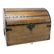 Pirate Treasure Chest with Mini Jewelry Lock and Keys