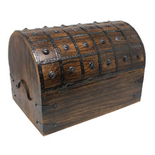 Pirate Treasure Chest with Lock and Skeleton Key - X-Large