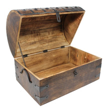 Pirate Treasure Chest with Lock and Skeleton Key - X-Large