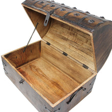 Pirate Treasure Chest with Lock and Skeleton Key - X-Large