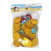 Gold Coins and Diamond Pirate Treasure Pack